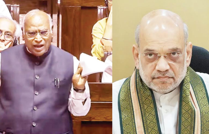 Kharge Amit Shah