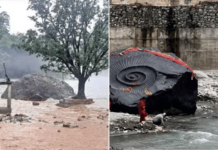 Nepal Shaligram stone – जगातील सर्वात मोठे, 17 कोटी वर्षे जुने ‘शाळिग्राम’ पाण्याखाली; दर्शनासाठी दरवर्षी हजारो भाविक करतात गर्दी