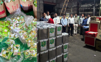 बीड, माजलगाव, वडवणीत अन्न व भेसळवाल्यांचे छापे; तीन मील सील, दोन कोटी रूपयांचे खाद्यतेल जप्त
