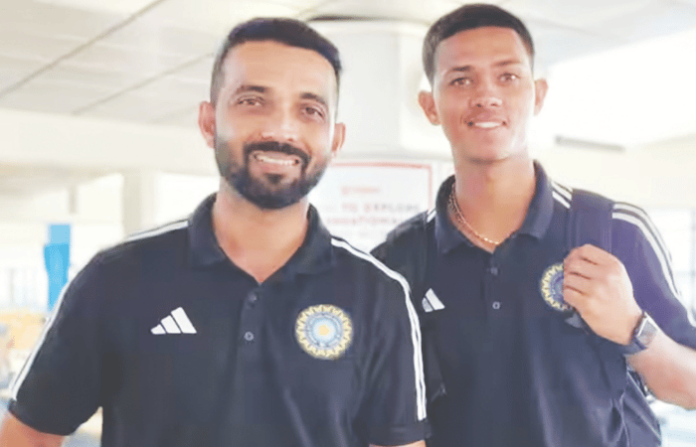 ajinkya rahane yashasvi jaiswal