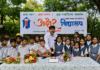पेणच्या अक्षर विद्यालयात झाडांचा हॅपी बर्थ डे… वृक्ष म्हणजे केवळ सौंदर्य नसून निरोगी श्वास! २६ वर्षांची परंपरा | विद्यार्थी, शिक्षकांचा सहभाग