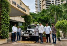 … आणि धर्मवीर ठाणे महापालिकेत पुन्हा आले, तीच आरमाडा, तोच चालक, तोच रुबाब; २५ वर्षांनंतर दिघे यांची गाडी मुख्यालयात