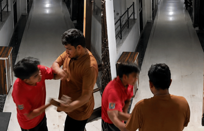 delivery boy beaten