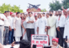 नवी मुंबई विमानतळाला दिबांचे नाव देण्यासाठी जंतर मंतरवर आंदोलन