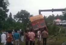 झारखंडमध्ये भीषण अपघात; रिक्षा-कंटेनरच्या धडकेत 7 जणांचा मृत्यू