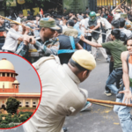 जंतर मंतर येथे विद्यार्थ्यांवर लाठीमार करणाऱ्या जवानांना पाठीशी घालू नका! सर्वोच्च न्यायालयाने सरकारला बजावले