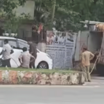 Video – भाजप आमदाराची मुजोरी, कार धुण्यासाठी केला अग्निशमन दलाच्या बंबाचा वापर