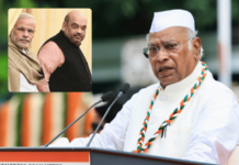 चेंबरमध्ये लपण्यापेक्षा सभागृहात येऊन विरोधकांच्या प्रश्नांचा सामना करायला हवा होता; मल्लिकार्जुन खरगे यांचा मोदी-शहांवर हल्लाबोल