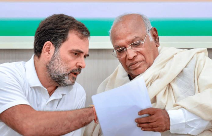 mallikarjun kharge rahul gandhi