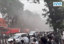 Mumbai Fire News – चर्चगेट स्थानकाजवळील ‘आयकर भवन’ इमारतीला भीषण आग, परिसरात धुराचे लोट