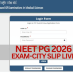 NEET-PG च्या उमेदवारांना चुकीच्या परीक्षाकेंद्रांच्या शहरांचे एसएमएस गेले; बोर्ड म्हणते तांत्रिक गडबड neet-pg-2026-wrong-exam-center-city-sms-sent-nbems-issues-clarification