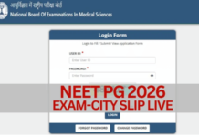 NEET-PG च्या उमेदवारांना चुकीच्या परीक्षाकेंद्रांच्या शहरांचे एसएमएस गेले; बोर्ड म्हणते तांत्रिक गडबड neet-pg-2026-wrong-exam-center-city-sms-sent-nbems-issues-clarification