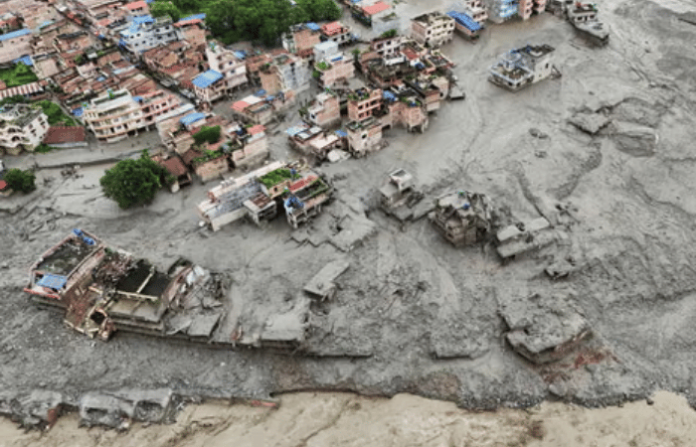 nepal flood