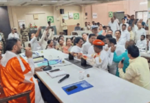 भाजप नेत्यांवर ‘टक्केवारी’च्या आरोपानंतर गोंधळ; सांगली महापालिका महासभेत नगरसेवक एकमेकांवर धावले