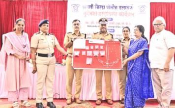 134 तोळे सोन्याचे दागिने, 40 किलो चांदीसह चार कोटींचा मुद्देमाल केला परत