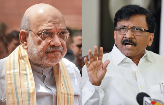 sanjay raut amit shah
