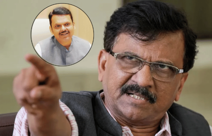 sanjay raut on fadnavis