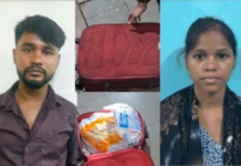 भरधाव एक्सप्रेस, लाल सुटकेस अन् मृतदेहाचे तुकडे… महिलेच्या हत्येचं गूढ उकललं; दाम्पत्याला मणिपूरमधून अटक
