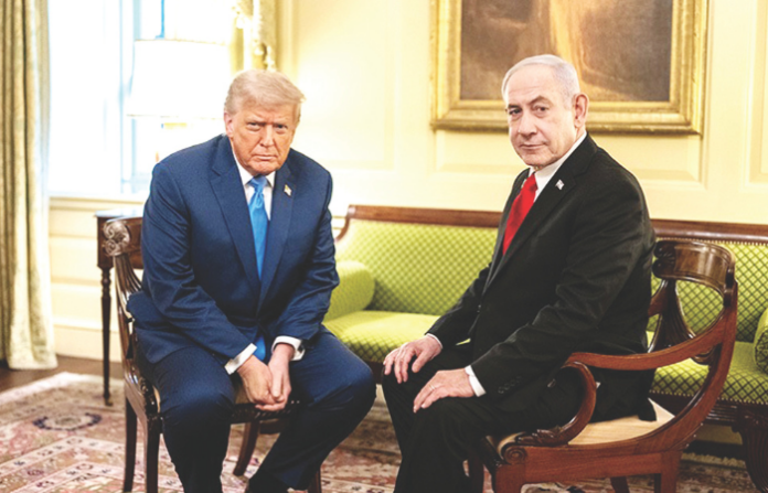trump and netanyahu