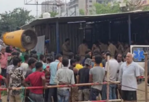 निर्माणाधीन मॉलमध्ये शटरिंग कोसळल्याने तीन कामगारांचा मृत्यू, एक गंभीर जखमी