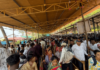 अंगारकी चतुर्थीनिमित्त आंजर्ले कड्यावरील गणपती मंदिरात दर्शनासाठी भाविकांची गर्दी
