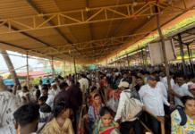 अंगारकी चतुर्थीनिमित्त आंजर्ले कड्यावरील गणपती मंदिरात दर्शनासाठी भाविकांची गर्दी