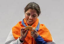 नीरूचा सोनेरी ‘ट्रप’; आशियाई स्पर्धेत हिंदुस्थानचा नेमबाजीचा डंका, महिलांच्या सांघिक स्पर्धेतही रौप्यपदकाची कमाई