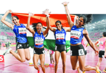 हिंदुस्थानच्या वाघिणींची सुवर्णधाव; आशियाई क्रीडा स्पर्धेत जिंकले सहावे सुवर्णपदक, पदकांचे अर्धशतक झळकले