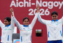Asian Games 2026 – तीरंदाजीत ‘सुवर्ण’वेध! चीनचे आव्हान मोडून काढत हिंदुस्थानी महिला संघाची विश्वविक्रमाची बरोबरी