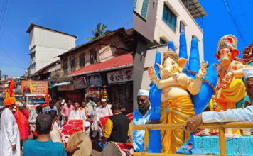 Konkan Ganeshotsav – एक दोन तीन चार गणपतीचा जयजयकार, कोकणात गणपती बाप्पांचे वाजतगाजत आगमन