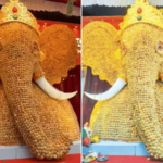 Ganeshotsav 2026 – 21 हजार पाणीपुरींपासून साकारला गणपती बाप्पा