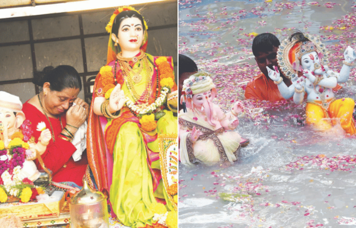 Gauri Ganpati Visarjan