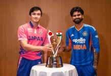 हिंदुस्थान-जपान ऐतिहासिक सामन्यावर डुजुआन वादळाचे संकट; चाहत्यांची धाकधूक वाढली