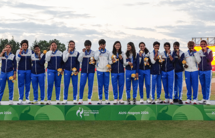 IND W Gold Medal Asian Games 2026