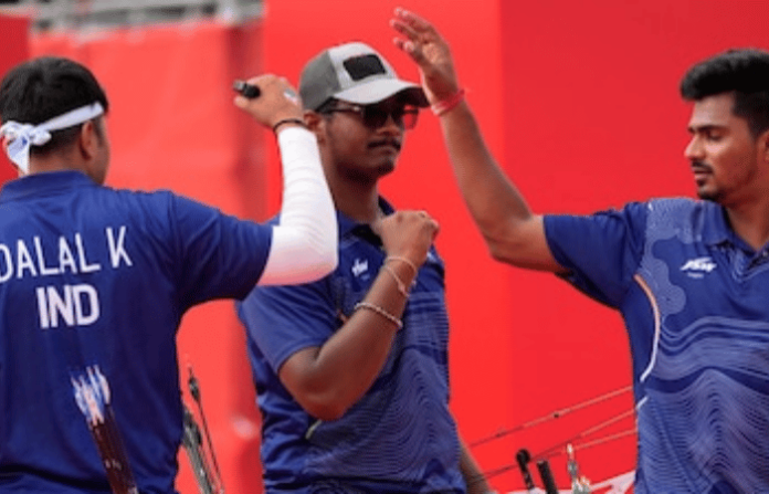 Indian mens archery team