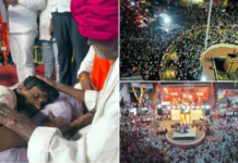 मनोज जरांगे-पाटील मुक्कामासाठी 2 वाजता पाटोद्यात पोहोचले; अडीच वाजता झाली सभा, पहाटेपर्यंत हजारो मराठा बांधव जागेच