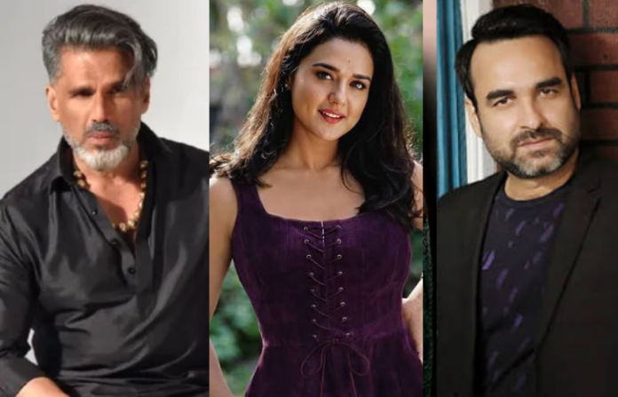 Preity Zinta, Suniel Shetty, Pankaj Tripathi