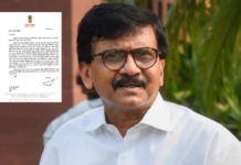 कुलाबामध्ये गणेशोत्सव मंडळात पोलिसांचं गैरवर्तन, निष्पक्ष चौकशीचे आदेश द्यावेत; संजय राऊत यांची मुंबई पोलीस आयुक्तांकडे मागणी