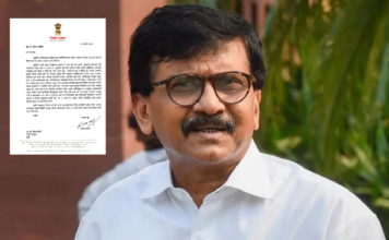 कुलाबामध्ये गणेशोत्सव मंडळात पोलिसांचं गैरवर्तन, निष्पक्ष चौकशीचे आदेश द्यावेत; संजय राऊत यांची मुंबई पोलीस आयुक्तांकडे मागणी