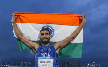 Asian Games – 56 वर्षांचा दुष्काळ महाराष्ट्राच्या वाघाने संपवला; उंच उडीत सर्वेश कुशारेने जिंकलं रौप्यपदक
