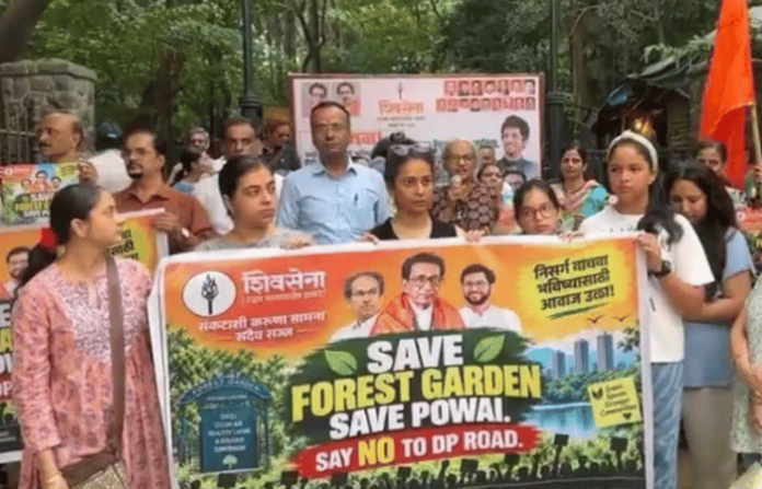Shivsena protest