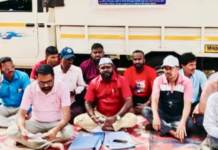 कनकाडीतील ‘जल जीवन’ योजनेतील भ्रष्टाचाराविरोधात संगमेश्वर पंचायत समितीसमोर ग्रामस्थांचे बेमुदत उपोषण सुरू