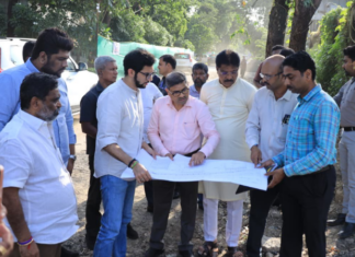 Photo – आदित्य ठाकरे यांनी वरळीतील विकासकामांचा घेतला आढावा