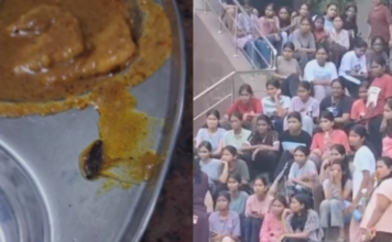हॉस्टेलच्या जेवणात झुरळ, नाश्त्यात मेलेल्या अळ्या; चंद्रपूरातील बाबूपेठ येथील राजीव गांधी अभियांत्रिकी महाविद्यालयाच्या वसतिगृहात विद्यार्थ्यांच्या आरोग्याशी खेळ
