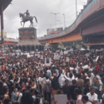 MPSC पेपर फुटीविरोधात छत्रपती संभाजीनगरच्या क्रांती चौकात आक्रोश मोर्चा; हजारोंच्या संख्येने विद्यार्थ्यांचा सहभाग