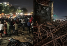 गुजरातच्या गांधीनगरमध्ये मोठी दुर्घटना; निर्माणाधीन इमारतीचा स्लॅब कोसळला 15 जण ढिगाऱ्याखाली अडकले