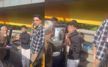 ठाण्यातील कळवा पुलावर भीषण अपघात, भरधाव कारची वृद्ध रिक्षाचालकाला जोरदार धडक