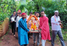 Konkan News – गणपती बाप्पा मोरया…, पुढल्या वर्षी लवकर… चा गजर करत गिम्हवणे दुबळे वाडीतील गौरी गणपतींचे भक्तिभावाने विसर्जन
