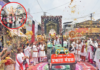 साताऱ्यात ढोल—ताशांचा गजर… ‘मंगलमूर्ती मोरया…’चा जयघोष, दिमाखदार विसर्जन मिरवणुकीला प्रारंभ