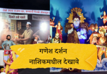 Photo – गणेश दर्शन… पाहा नाशिकचे देखावे